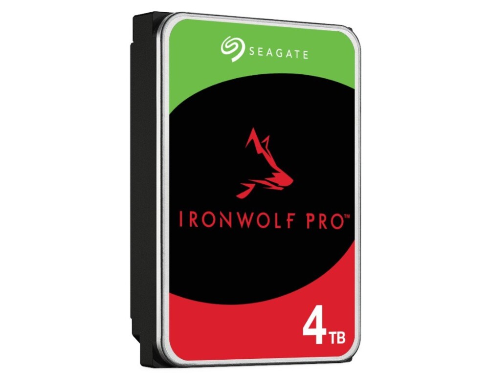 Твърд диск SEAGATE Ironwolf PRO Enterprise NAS HDD 4TB 7200rpm 6Gb 3