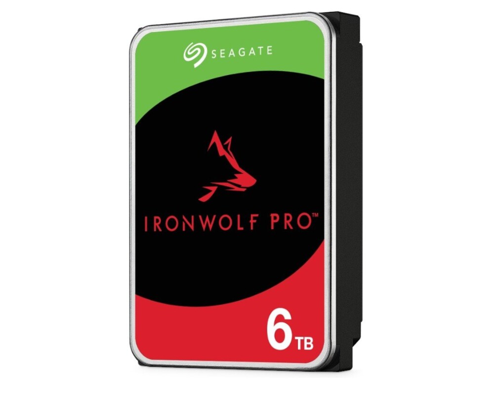 Твърд диск SEAGATE Ironwolf PRO Enterprise NAS HDD 6TB 7200rpm 6Gb 4
