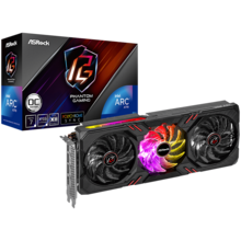  ASRock Intel Arc A770 Phantom Gaming D OC 8GB GDDR6 629099 A770 PGD 8GO на топ цена - PIC.bg