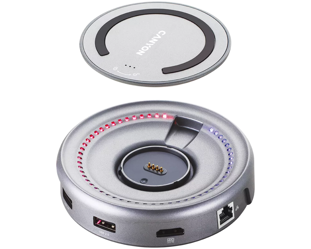 USB хъб CANYON hub DS-7 7in1 USB-C Wireless Spac... 6