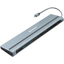  CANYON hub DS-90 14in1 USB-C Space Grey 629201 CNS-HDS90 на топ цена - PIC.bg