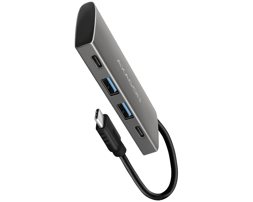 USB хъб AXAGON HMC-4G2 2x USB-A + 2x USB-C