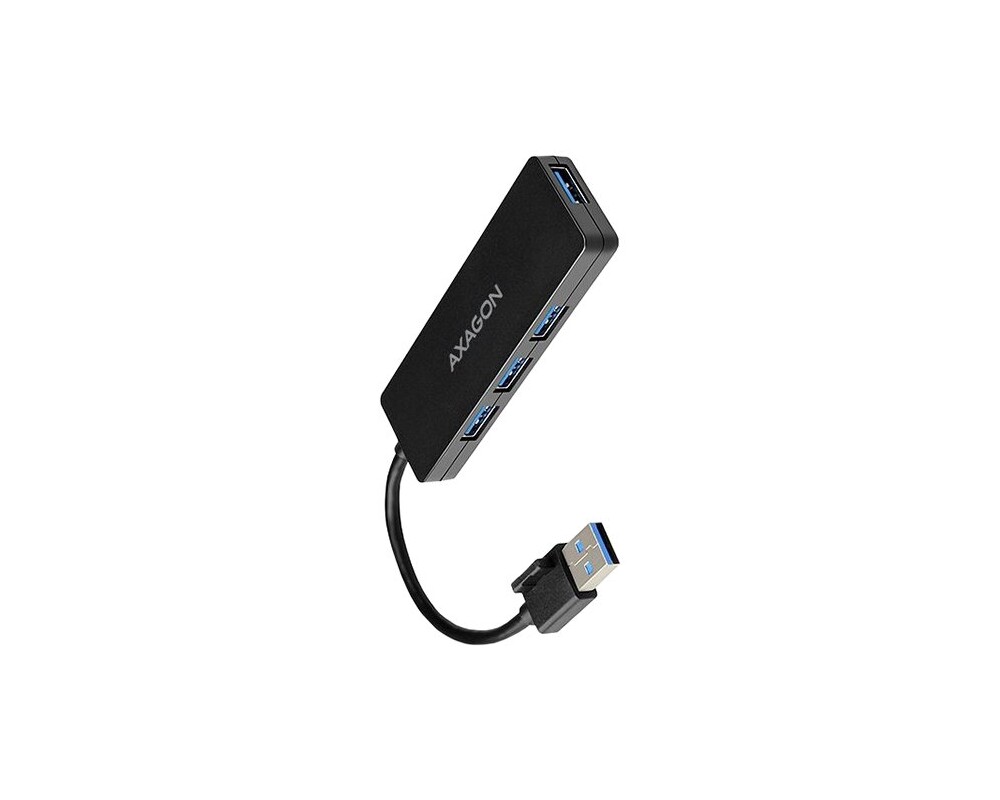 USB хъб AXAGON HUE-G1A 4x USB3.0 Superspeed SLIM...