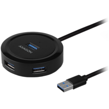  AXAGON HUE-P1A 4x USB3.2 Gen 1 ROUND hub 629217 HUE-P1A на топ цена - PIC.bg