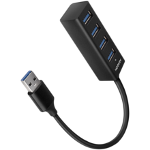  AXAGON HUE-M1AL 4x USB 3.2 Gen 1 MINI hub 629219 HUE-M1AL на топ цена - PIC.bg