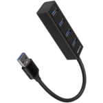 <span>USB хъб</span> AXAGON HUE-M1A 4x USB3.2 Gen 1 MINI hub <span class='catalog-num-in-name'>HUE-M1A</span> - 