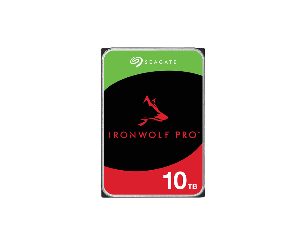 Твърд диск SEAGATE Ironwolf PRO Enterprise NAS HDD 10TB 7200rpm 6Gb 2