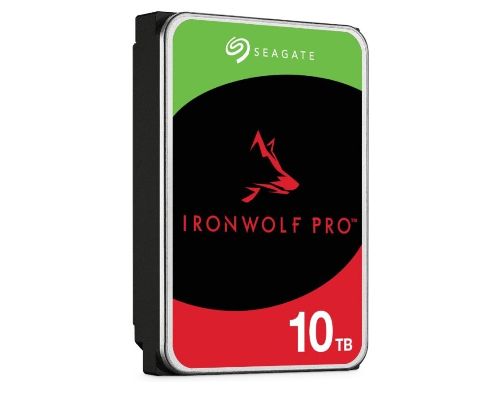 Твърд диск SEAGATE Ironwolf PRO Enterprise NAS HDD 10TB 7200rpm 6Gb 3