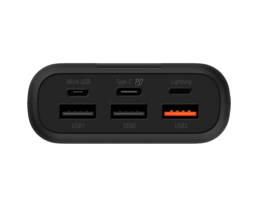 Външна батерия Silicon Power QS55, 20000 mAh, Черен 5
