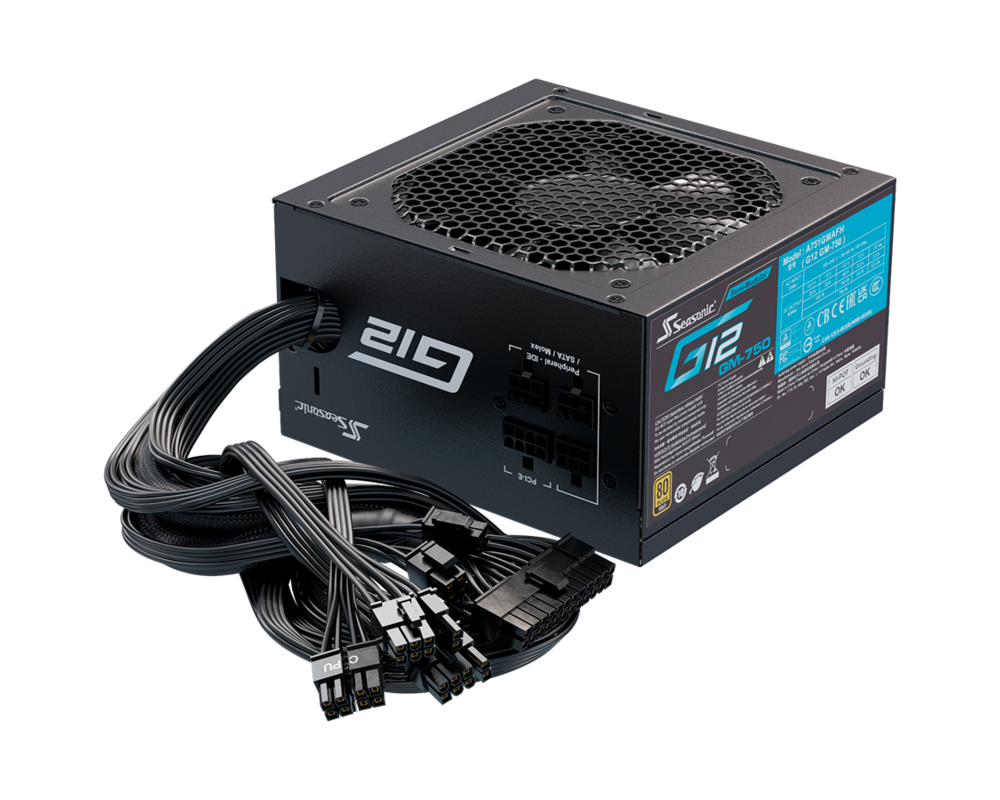 Захранване Seasonic 750W Gold - G12 GM-750 8