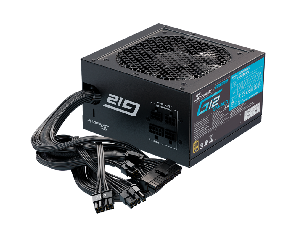 Захранване Seasonic 650W Gold - G12 GM-650 8