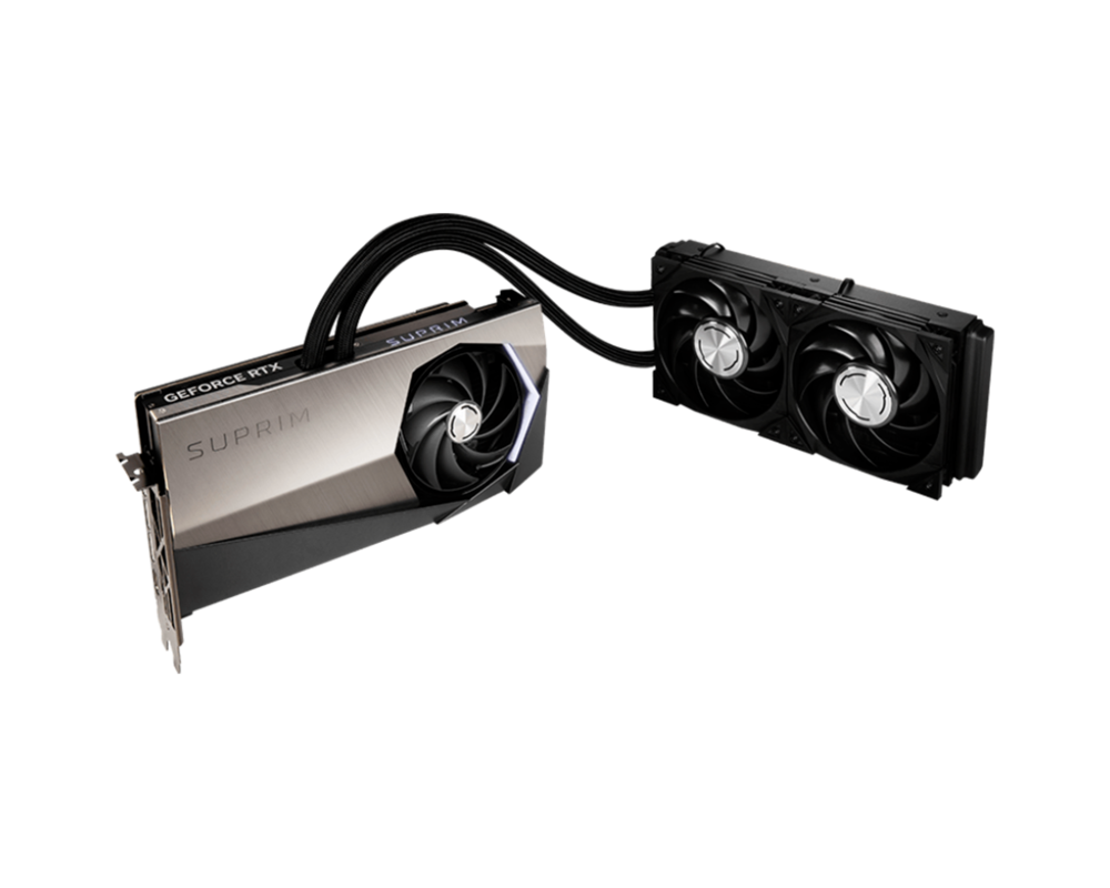 Видеокарта MSI GeForce RTX 4090 SUPRIM LIQUID X 24GB GDDR6X 2