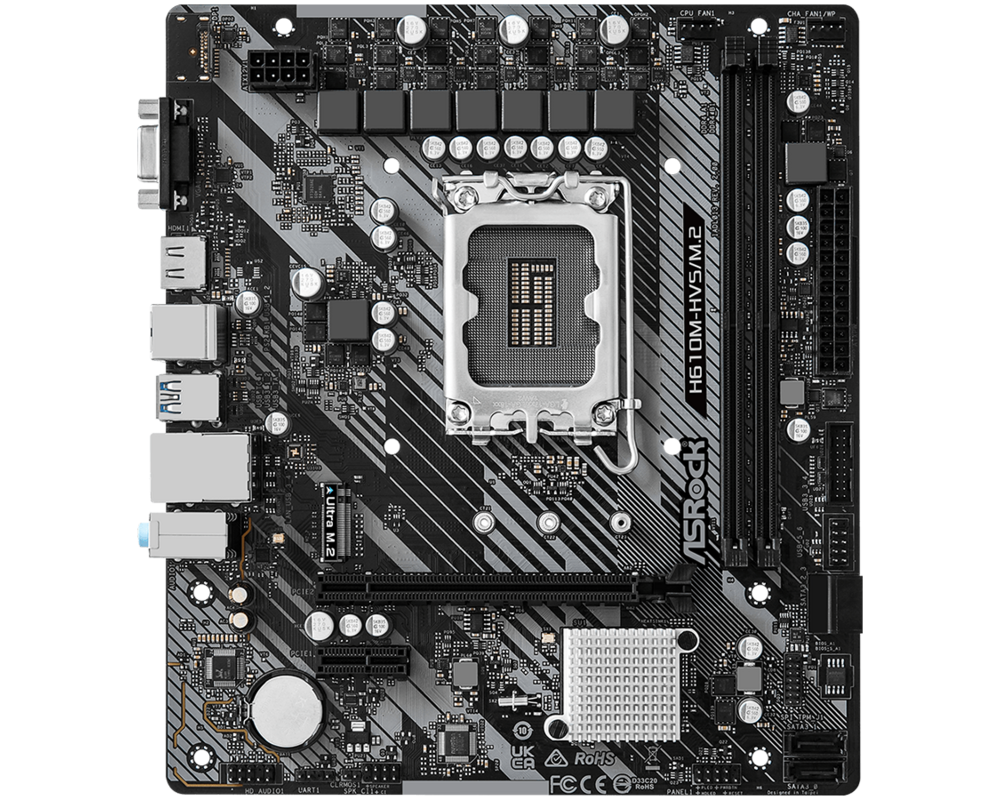 Дънна платка ASROCK H610M-HVS/M.2 R2.0 7