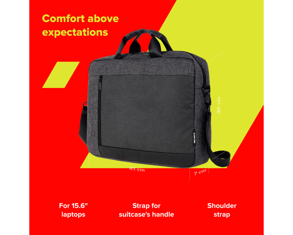 Чанта CANYON bag B-5 Business 15.6'' Grey 6