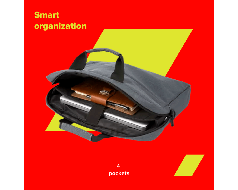 Чанта CANYON bag B-5 Business 15.6'' Grey 8