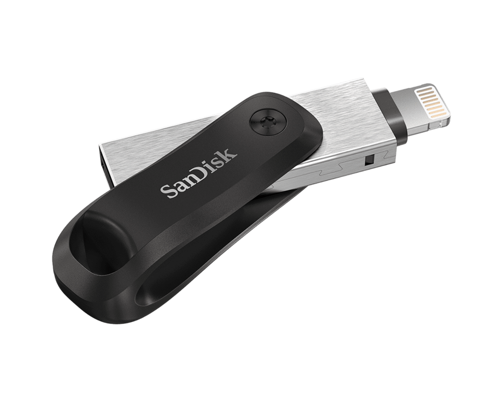 Флаш памет SanDisk iXpand Flash Drive Go 256GB - USB3.0 + Lightning - for iPhone and iPad 2