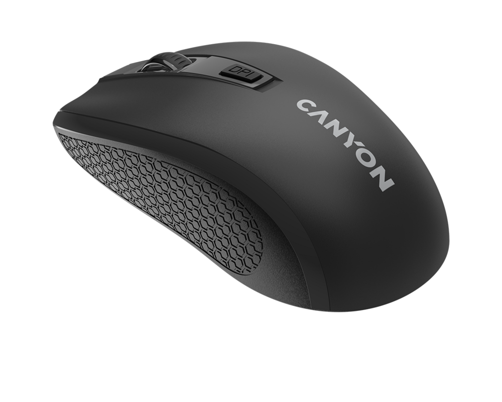Мишка CANYON mouse MW-7 Wireless Black 5