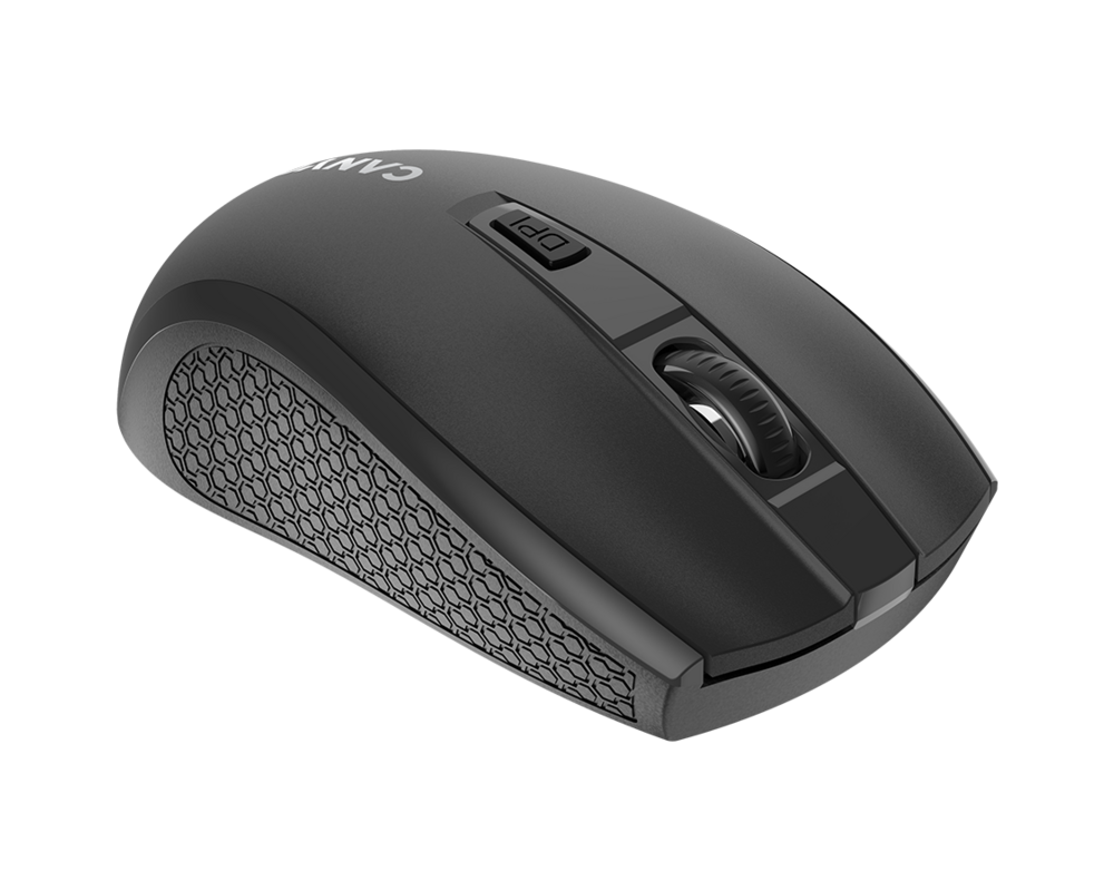 Мишка CANYON mouse MW-7 Wireless Black 3