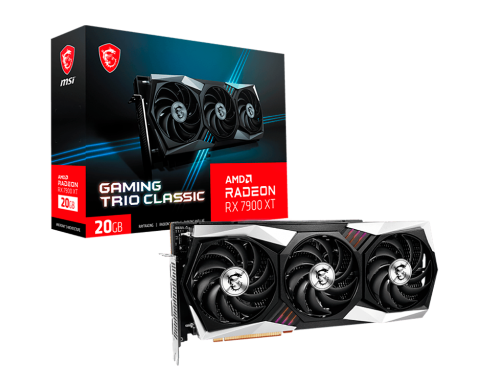 Видеокарта MSI Radeon RX 7900 XT Gaming Trio Classic 20G 2