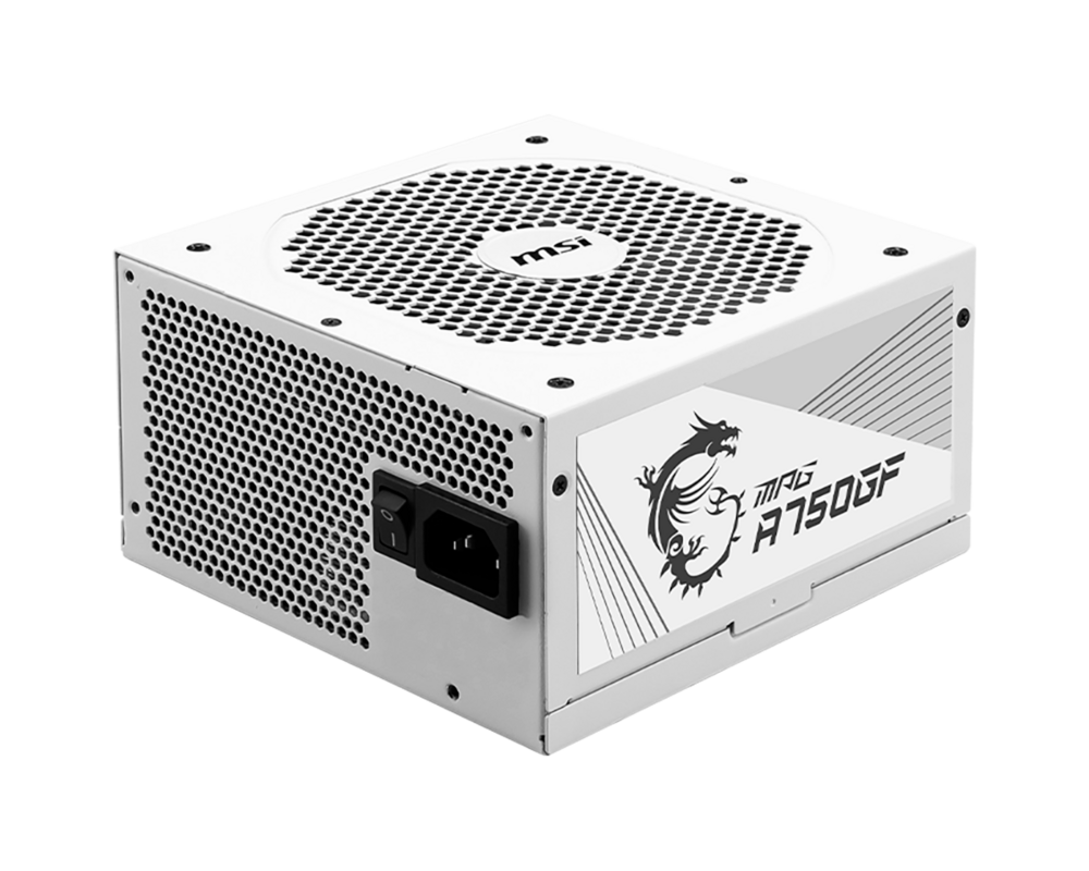 Захранване MSI MPG A750GF White Power Supply 750W 3