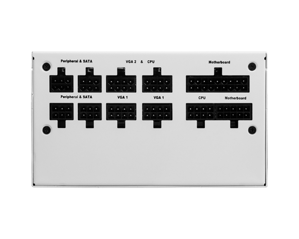 Захранване MSI MPG A750GF White Power Supply 750W 4