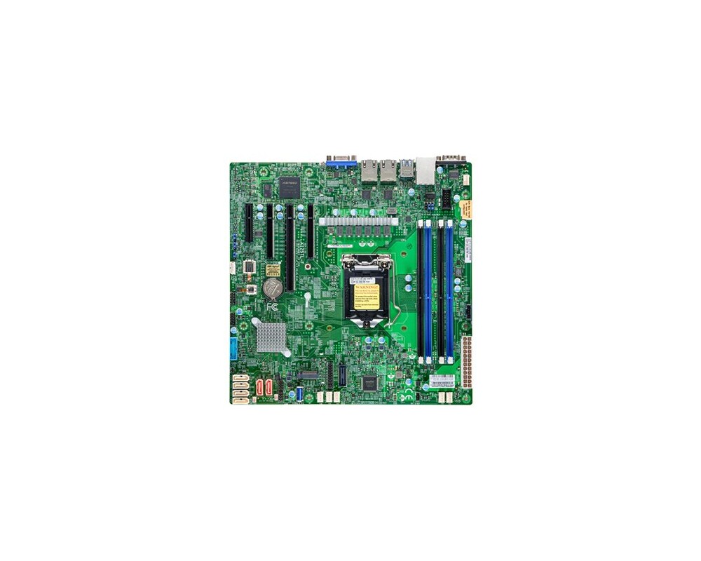 Дънна платка Supermicro mainboard server MBD-X12STL-F-O microATX