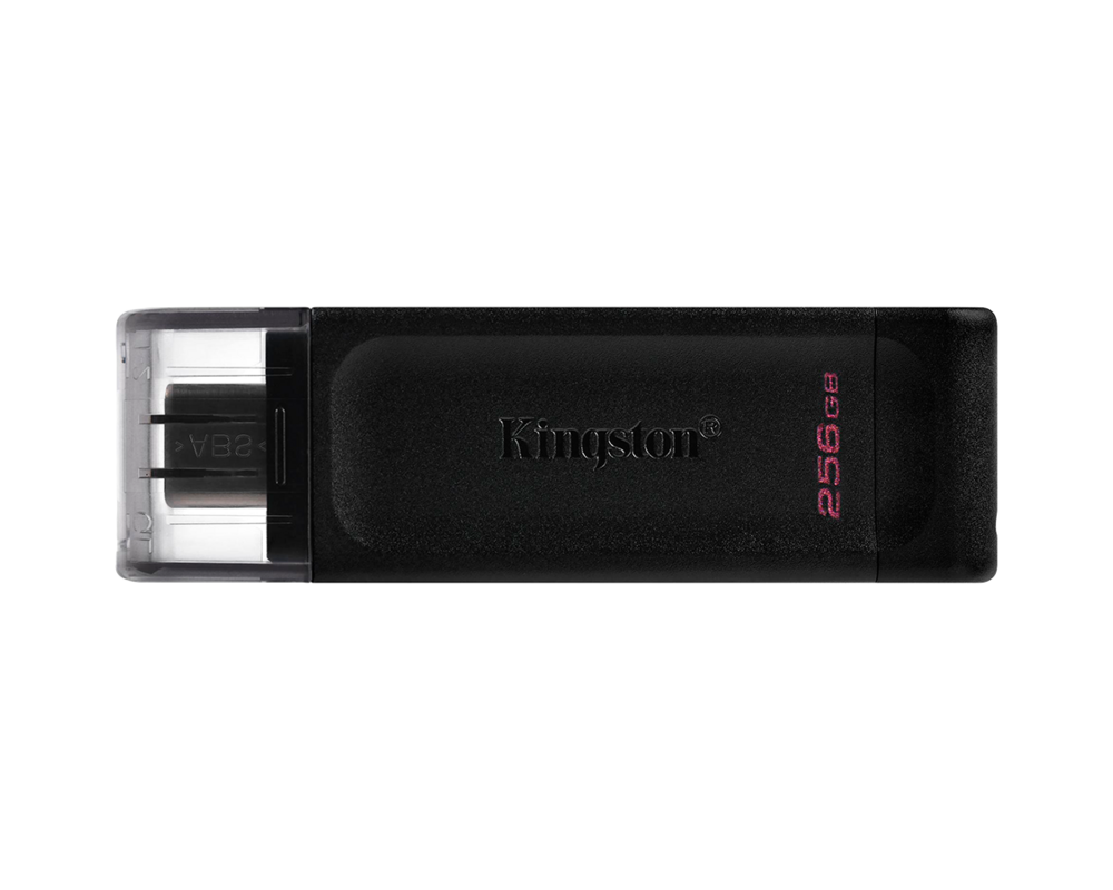 Флаш памет KINGSTON DataTraveler 70, 256GB, USB-C 3.2 Gen 1, Черна 4