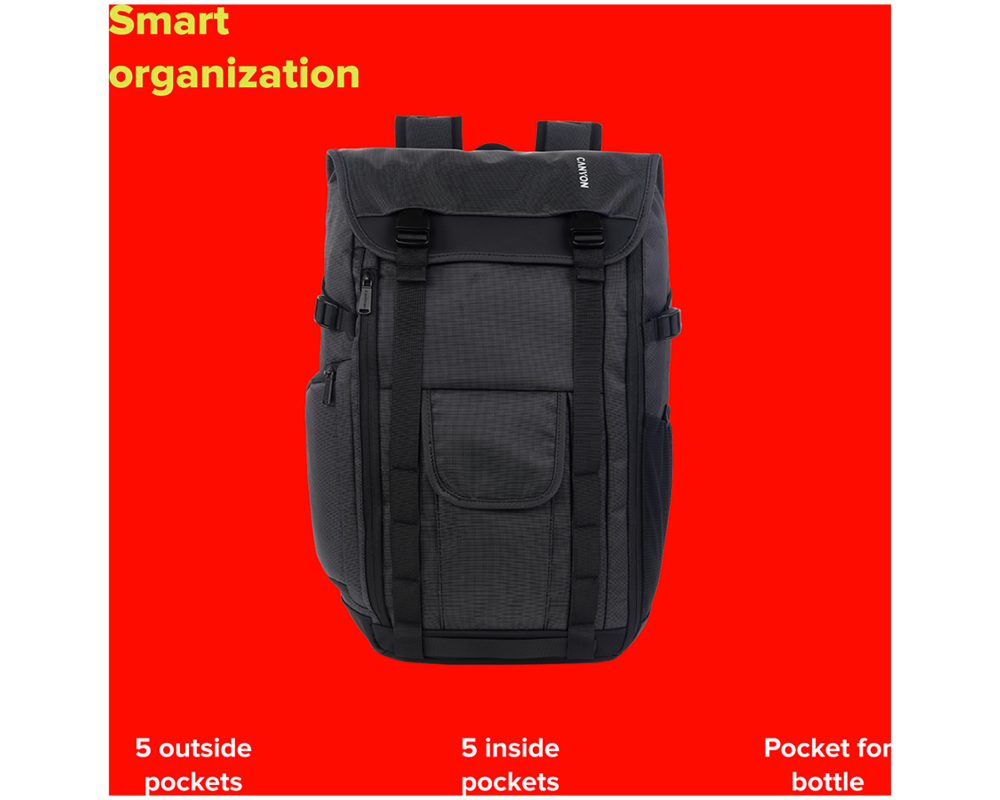 Раница CANYON backpack BPA-5 Urban 15.6'' 15L B... 7