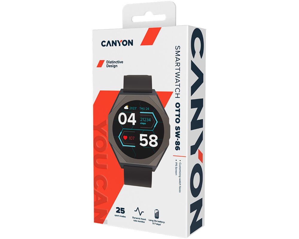 Smart часовник Canyon CNS-SW86BB 7