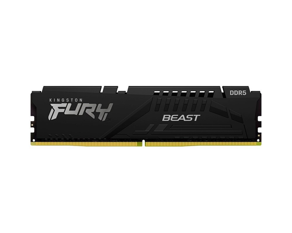 Памет 8GB Kingston Fury Beast Black DDR5 5200MHz 3