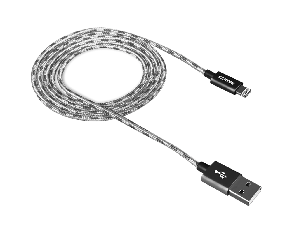 Кабел CANYON Lightning USB Cable for Apple 3