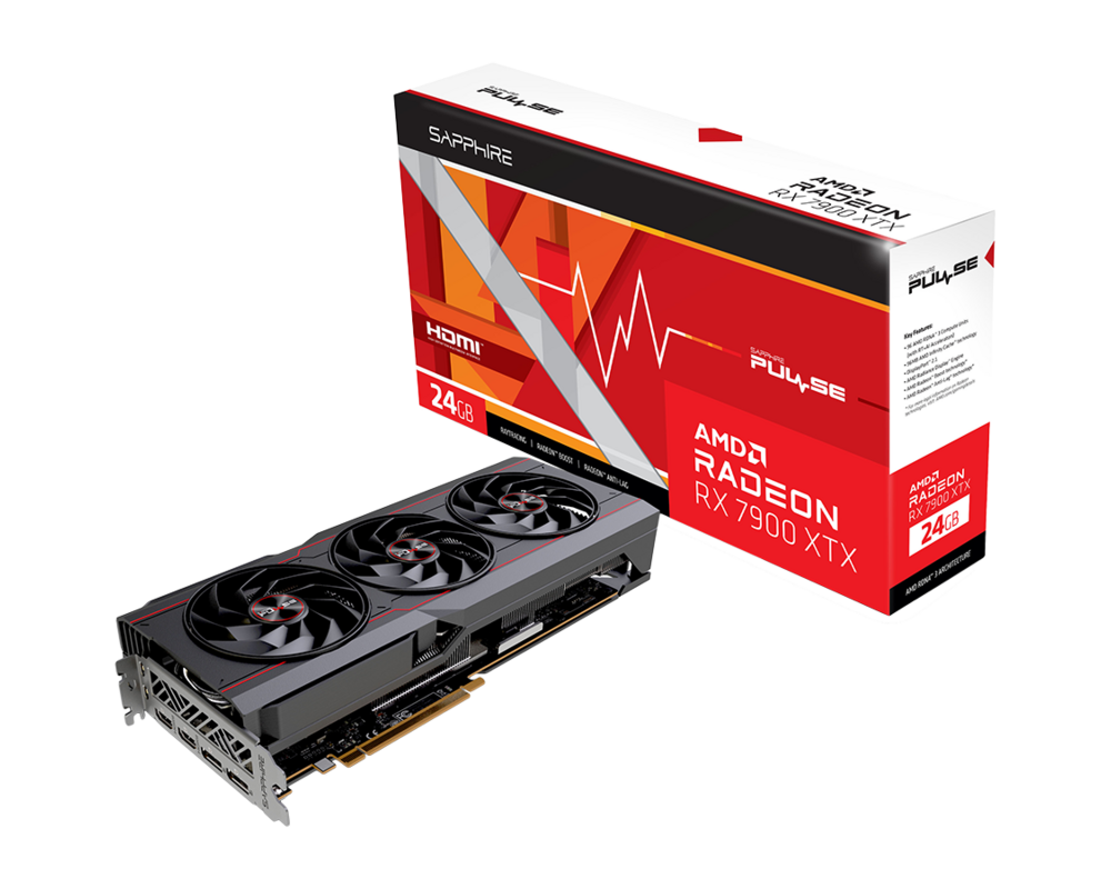 Видеокарта Sapphire PULSE AMD Radeon RX 7900 XTX 6
