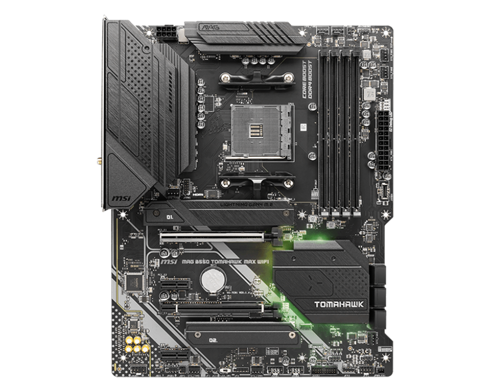 Дънна платка MSI MAG B550 TOMAHAWK MAX WIFI 2