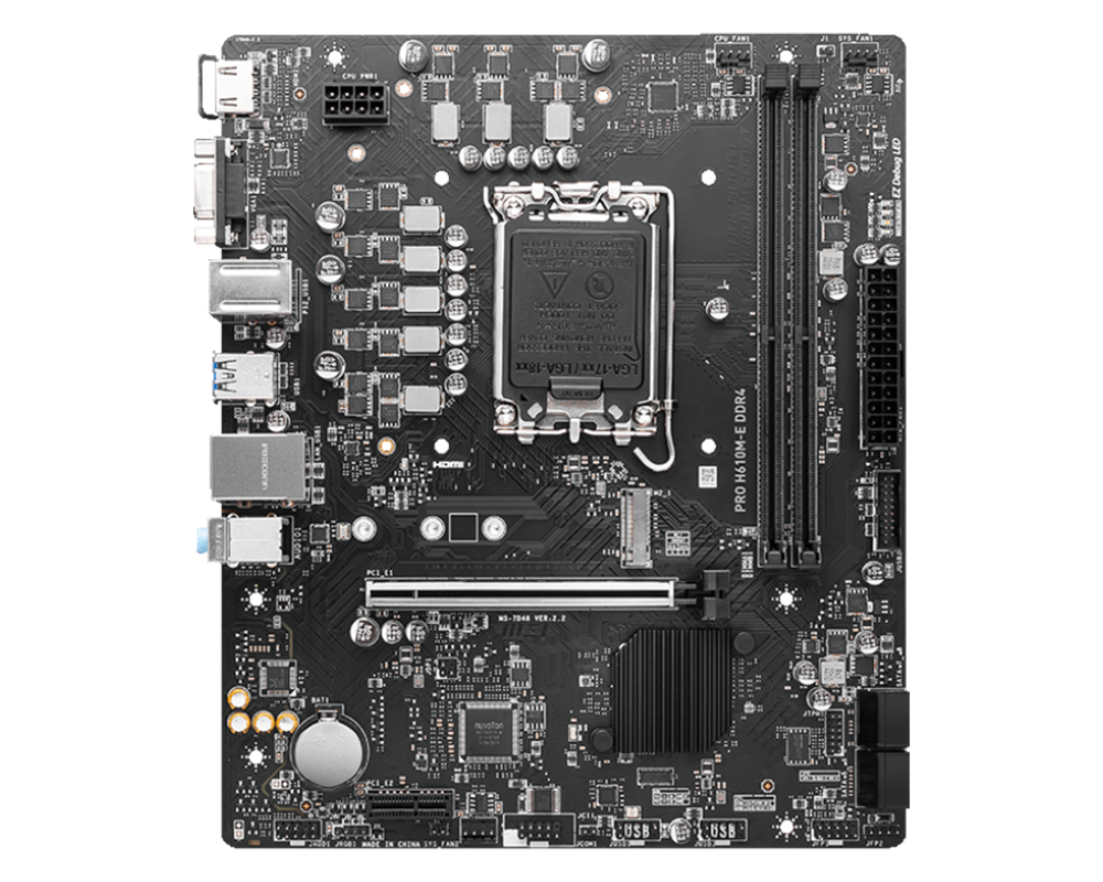 Дънна платка MSI PRO H610M-E DDR4 2