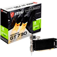  MSI GeForce GT730 2GB DDR3 Low profile 645853 N730K-2GD3H/LPV1 на топ цена - PIC.bg