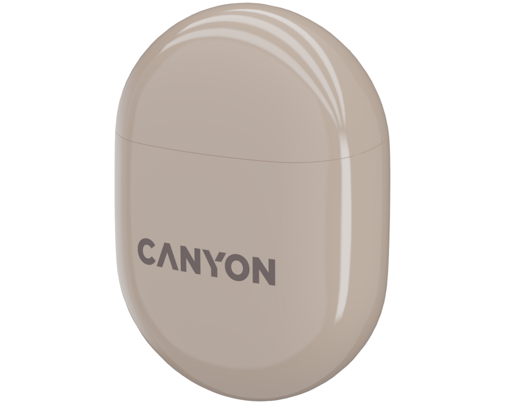 Слушалки CANYON headset TWS-6 Beige 22