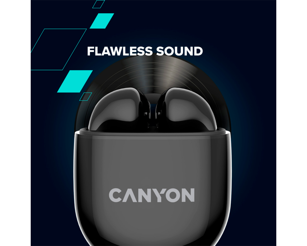 Слушалки Canyon TWS-6 Bluetooth headset 6