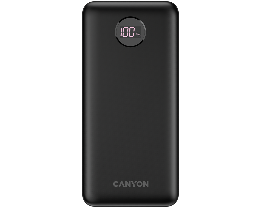 Външна батерия CANYON power bank PB-2002 LED 20000 mAh...