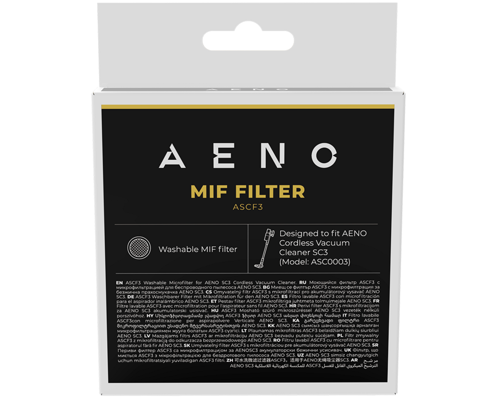 Аксесоар за прахосмукачки AENO Washable MIF filter for stick vacuu... 3