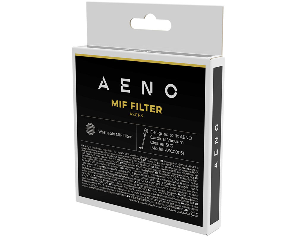Аксесоар за прахосмукачки AENO Washable MIF filter for stick vacuu... 4