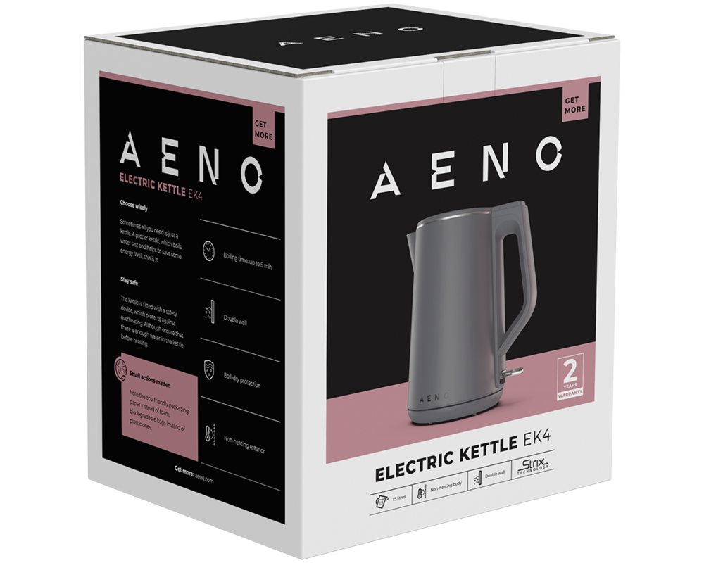 Елекрическа кана AENO Electric Kettle EK4, 1850-2200W 11