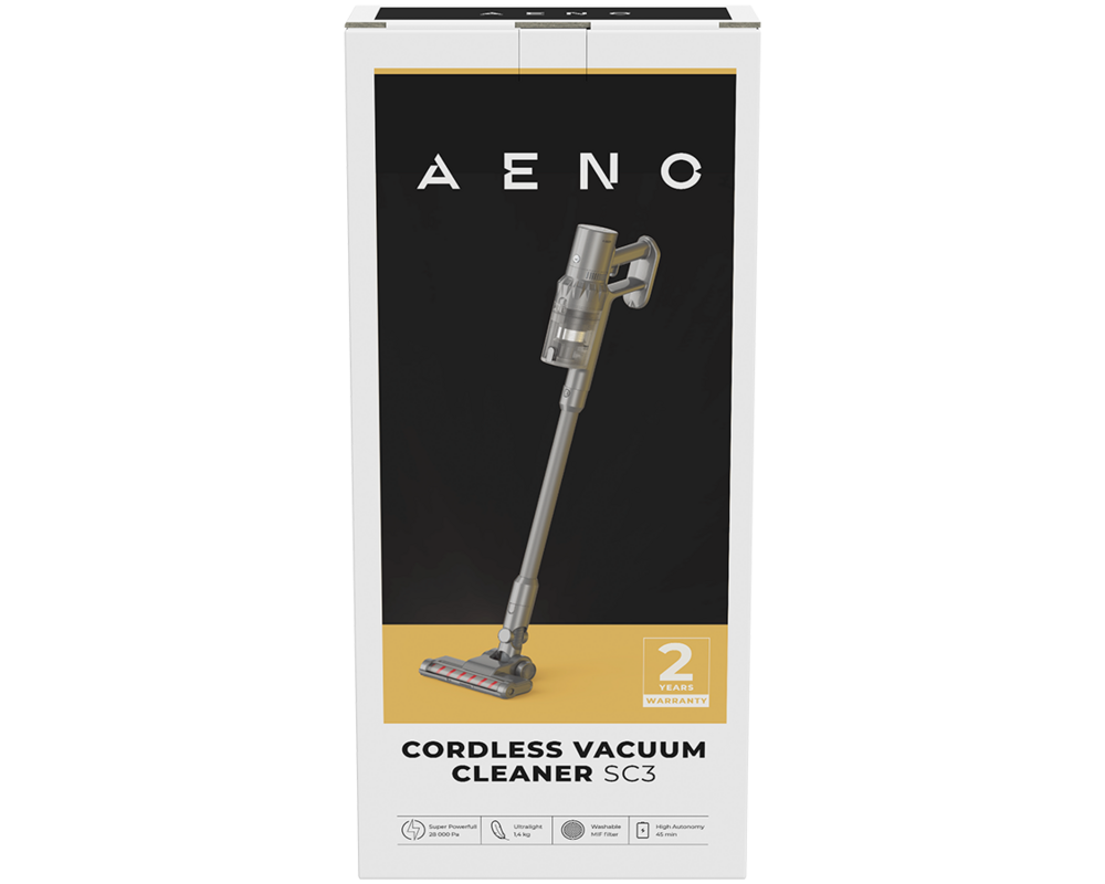 Прахосмукачка AENO Cordless vacuum cleaner SC3: electric turbo brush 11