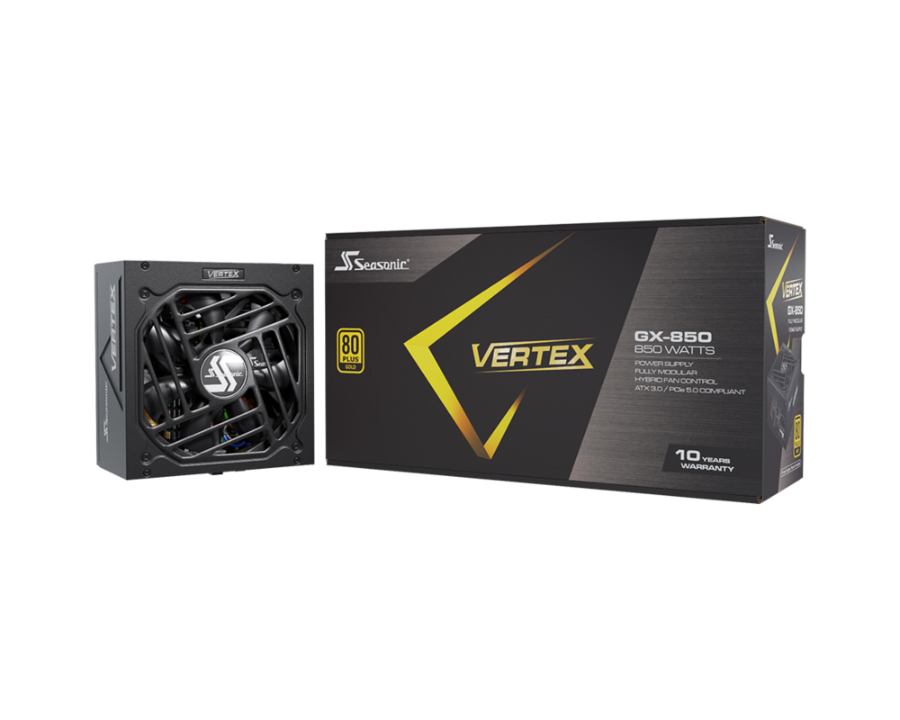 Захранване Seasonic ATX 3.0 850W Gold - VERTEX 9
