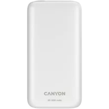  CANYON power bank PB-301 LED 30000 mAh P... 650971 CNE-CPB301W на топ цена - PIC.bg