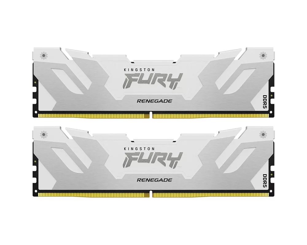 Памет 32GB(2x16) Kingston FURY Renegade White 7200MHz 2