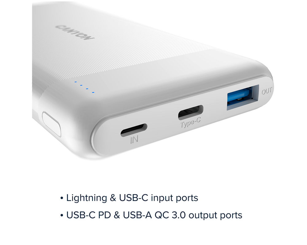 Външна батерия CANYON PB-109 10000mAh Li-poly battery 5