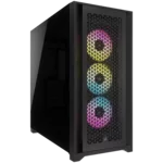 <span>Кутия</span> Corsair iCUE 5000D RGB Airflow Mid Tower, Tempered Glass, Черна <span class='catalog-num-in-name'>9011242-WW</span> - 