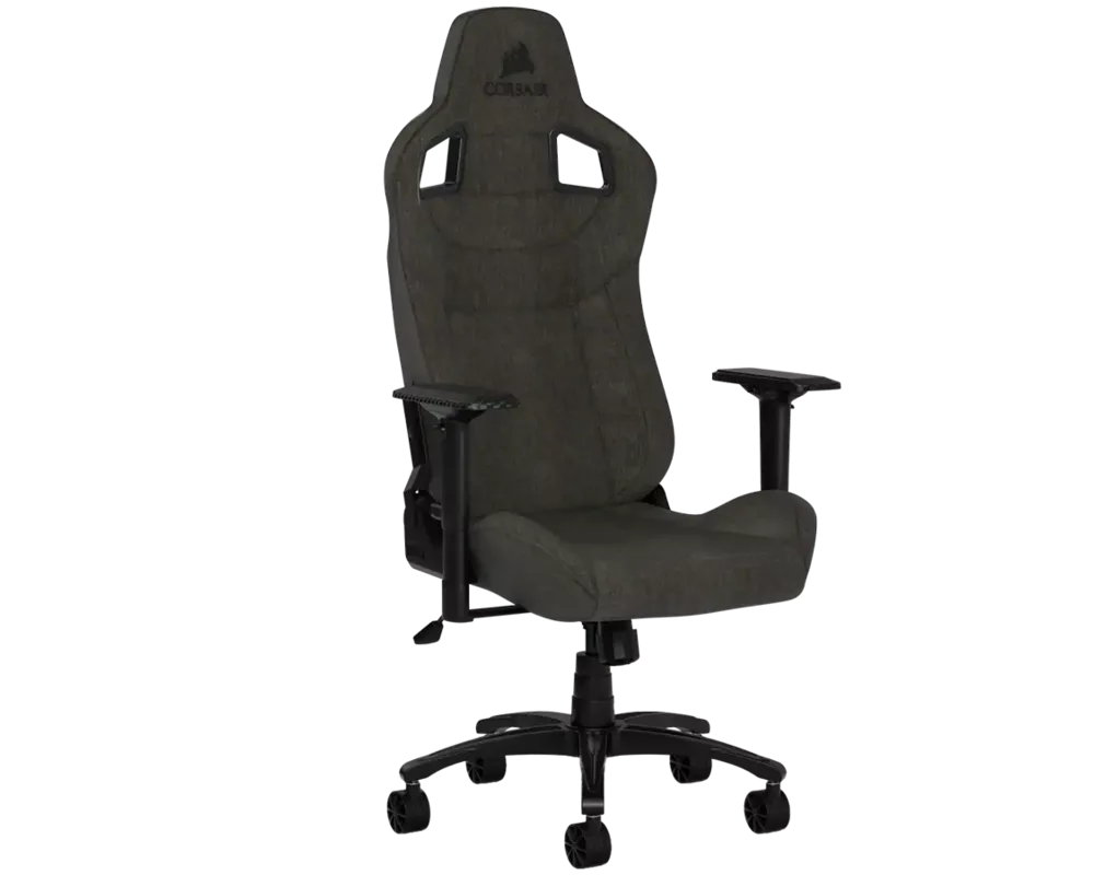Геймърски стол CORSAIR T3 RUSH Fabric Gaming Chair - Charcoal 2