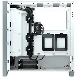 Кутия Corsair iCUE 4000X RGB Mid Tower, Tempered Glass, Бяла 3