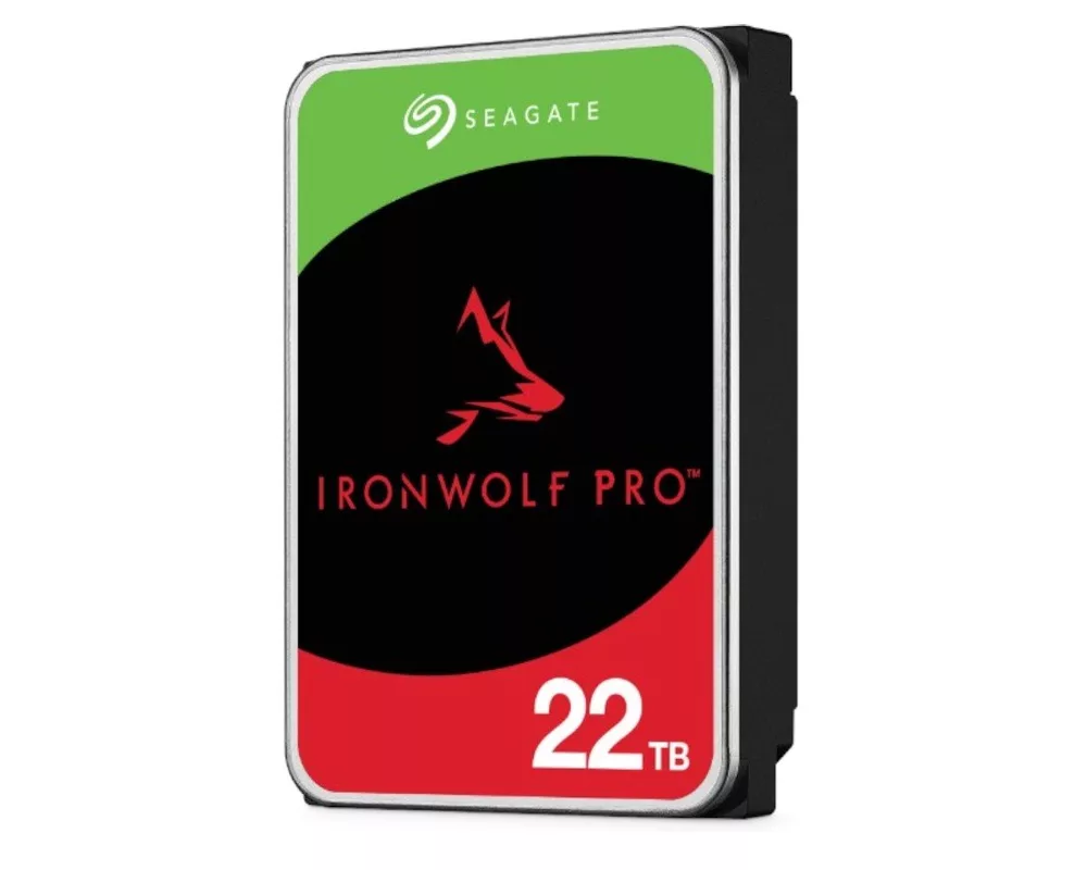 Твърд диск SEAGATE Ironwolf PRO Enterprise NAS HDD 22TB 7200rpm 6Gb 4